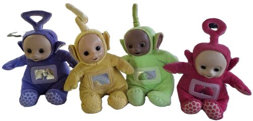 Lot de 4 Télétubbies