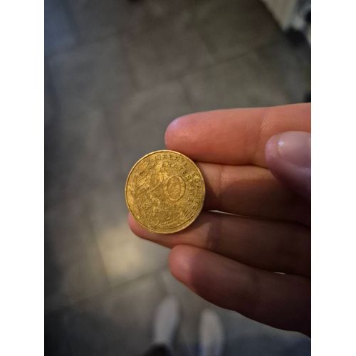Pièce 20centime 1963