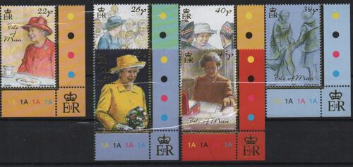 Ile De Man Timbres La Reine Elisabeth Ii