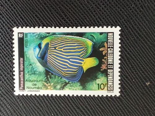 Timbre Nouvelle Caledonie Y T 512 Poisson-Ange Empereur 1986 (050110 )