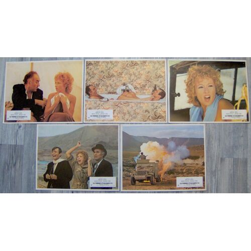 Jeu De Photos Cinéma Lobby Cards : La Poudre D'escampette, 1971, Marlène Jobert, Michel Piccoli