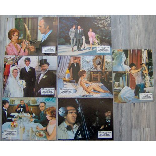 Jeu De 7 Photos Cinéma Lobby Cards : La Décade Prodigieuse, 1971, Orson Welles, Marlène Jobert 