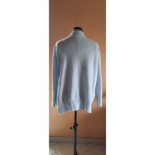 Pull Chaud Bleu Clair Oversize, Femme, H&M, Taille Xs