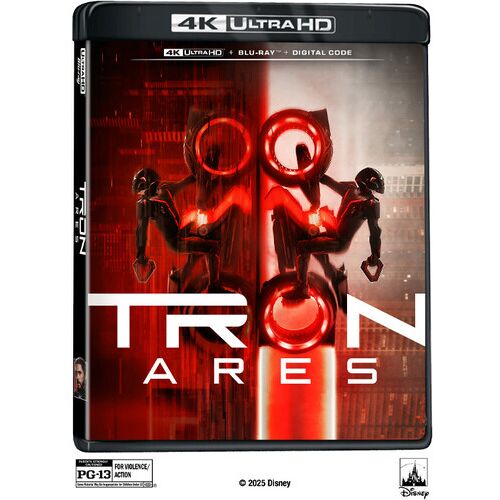 Tron: Ares [Ultra Hd] With Blu-Ray, 4k Mastering, Digital Copy, Subtitled