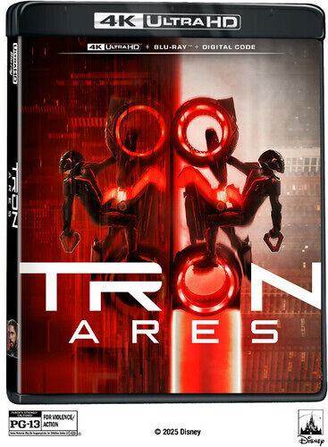 Tron: Ares [Ultra Hd] With Blu-Ray, 4k Mastering, Digital Copy, Subtitled