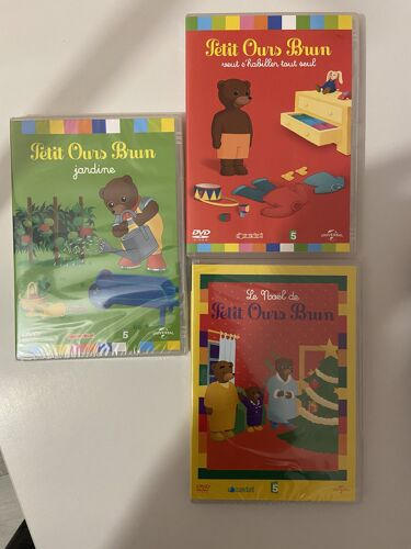 Lot De 3 Dvd Petit Ours Brun – Neufs Sous Blister (Id267
