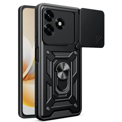 Coque pour Honor X5c Plus - housse etui rigide anti choc + verre trempe - NOIR