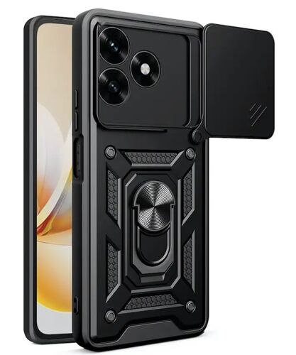 Coque pour Honor X5c Plus - housse etui rigide anti choc + verre trempe - NOIR