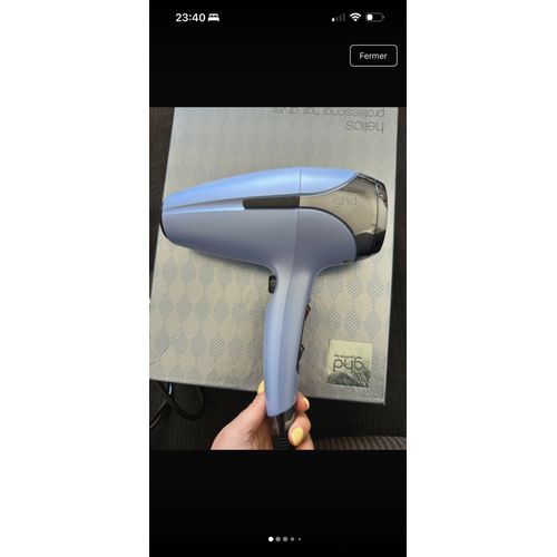 Sèche Cheveux Ghd Hélios Collection Iced Luxe