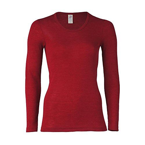 Engel - Sous-Vêtement L/S Pour Femmes - Sous-Vêtement Mérinos Taille 38/40, Rouge