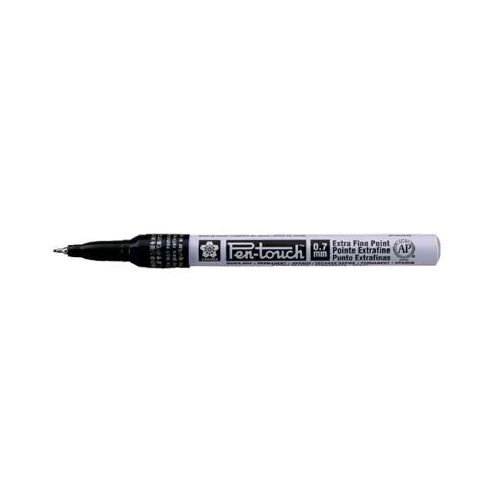 Sakura Marqueur Permanent Pen-Touch Extra Fin 0,7mm Noir