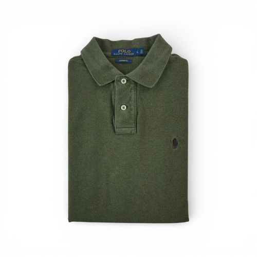 Reconditionné - Polo Manches Courtes Homme Vert - Taille L - Homme - Vert