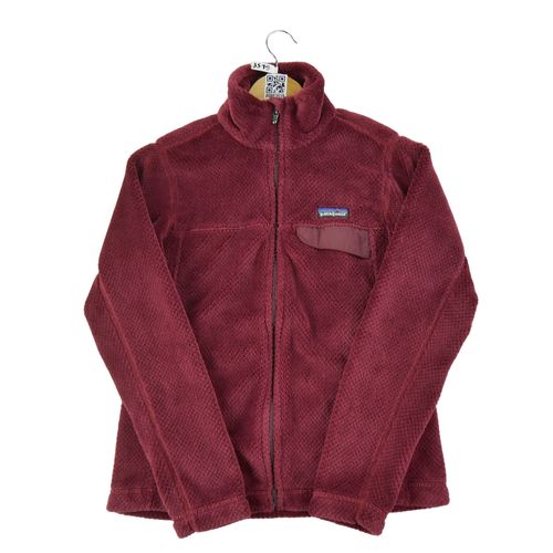 Reconditionné - Veste Polaire Femme Re-Tool Bordeaux - Taille S - Femme - Bordeaux