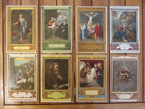 Chocolaterie D'aiguebelle 8 Cartes Postales Couleur