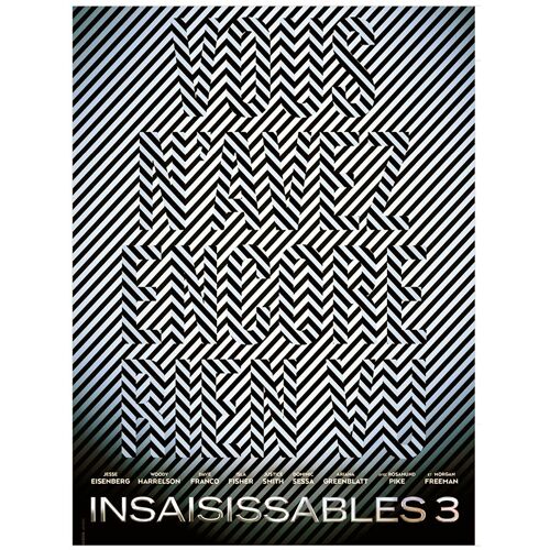 Insaisissables 3 (Now You See Me: Now You Don T) - Véritable Affiche De Cinéma Roulée - Format 40x60 Cm - De Ruben Fleischer Avec Jesse Eisenberg, Isla Fisher, Woody Harrelson, Dave Franco - 2025