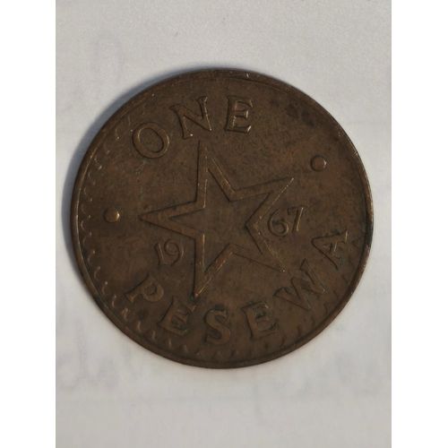 Monnaie Ghana 1 Pesewa 1967