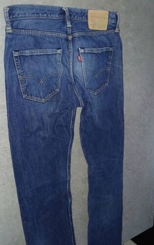 Jeans Lévi Strauss 501 Bleu Taille W31 L 34