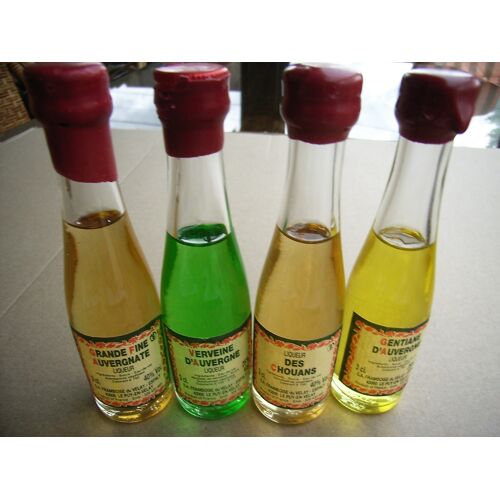 Lot De 4 Mignonnettes D'Auvergne