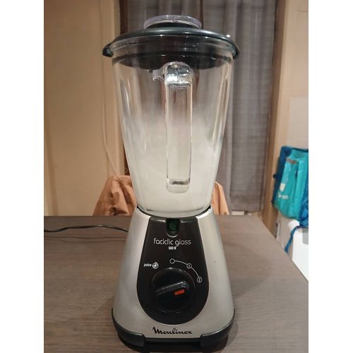 Blender / Mixeur Moulinex Faciclic Glass 500w