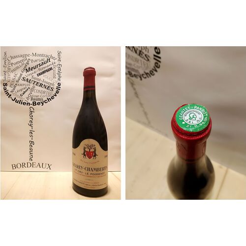 Gevrey-Chambertin 1er Cru 1990 - Le Poissenot - Geantet Pansiot - 75 Cl - Rouge