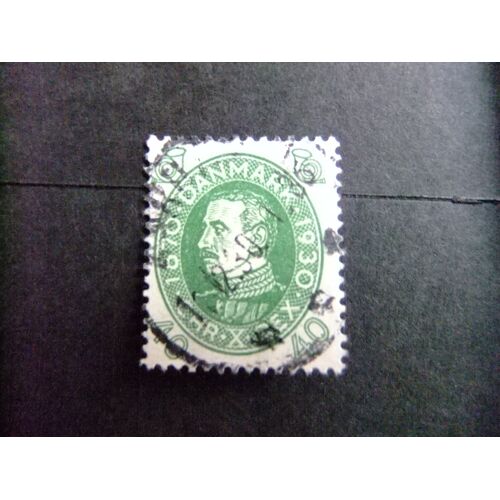 Li 80 Dinamarca Danmark 1930 / 60 Aniversario Rey Christian X / Yvert 206 Fu Fil. B