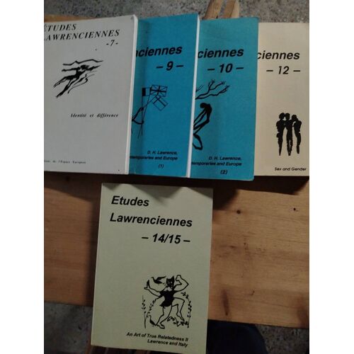 Études Lawrenciennes Numéros 7 9 10 12 14 7 9 10 12 14 Édition Édition En Édition En Anglais Édition En Anglais Édition En Anglais Édition En Anglais Édition En Anglais Édition En Anglais Université