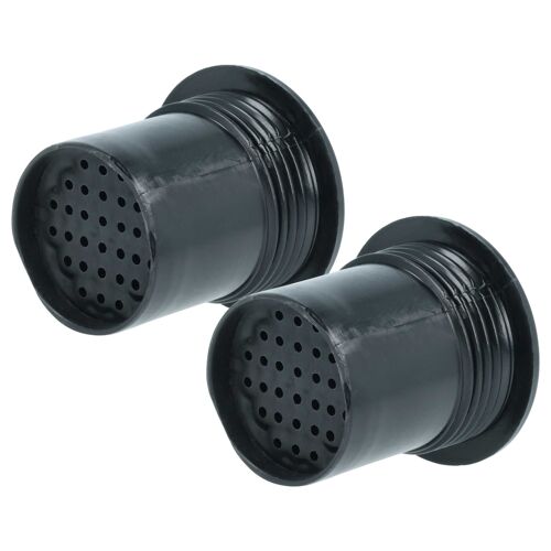 vhbw 2x Filtres compatible avec Haier WC188DE, JC398GB, JC398GA, JC298GA, JC160DE, JC-398GD, JC-398G, JC-298G réfrigérateur - Filtre hygiénique