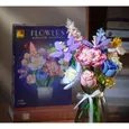 Jeux Assemblage Décoration Fleurs Bouquet Fleurs , Jeux Adultes Et Enfant