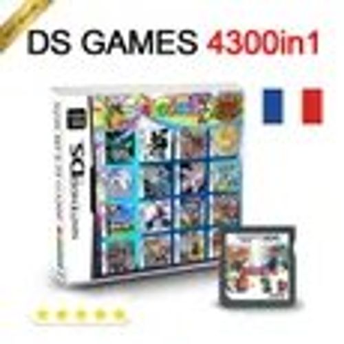 Cartouche de Jeu 4300 en 1 Multi Jeux pour Nintendo DS DSi Lite XL 2DS 3DS