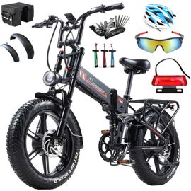 Vélo Électrique Randride Yx20m-2 Deux Moteurs : 2000 W Batterie : 48 V 20 Ah Vitesse Maximale : 45 Km/H Autonomie : 45 Km Freins À Huile