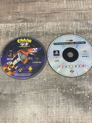 Jeu ps1 crash bandicoot 2 cortex strikes back