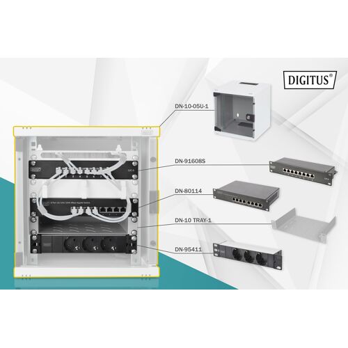 Digitus Pack Réseau De 254 Mm (10")