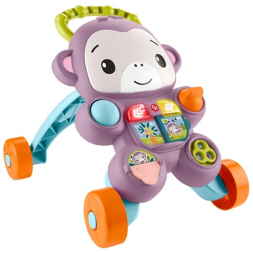 Fisher-Price - Mon Trotteur Singe Violet