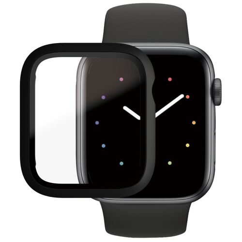 Panzerglass Full Body Case Black Apple Watch Se 3 | Se | 6 | 5 | 4 | 44mm Protection D'écran Transparent Pour Apple - Watch Series 4 44mm,<Br> - Watch Series 5 44mm,<Br> - Watch Series 6 44mm,<Br> - Watch Se 44mm