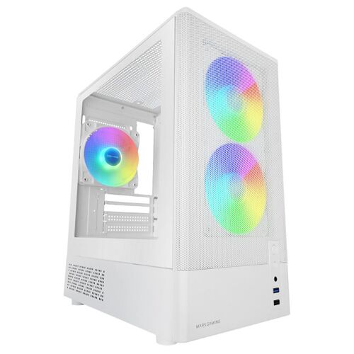 Mars Gaming MC-ONYXW Mini Tower Blanc