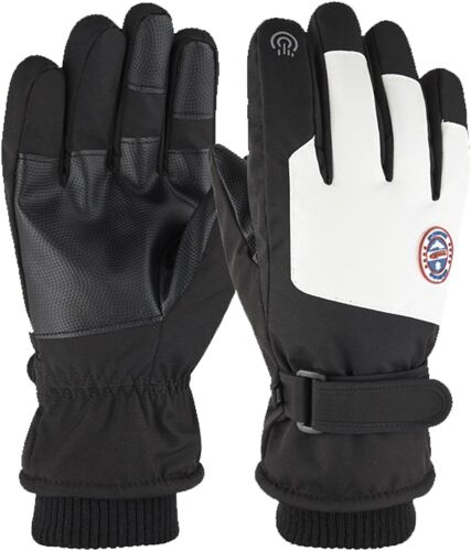 Gants Hiver Ski Pour Femme Homme Gants Thermique Chauffant Tactile Gants Chaud Imperméable Antidérapant Gants Sport Snowboard