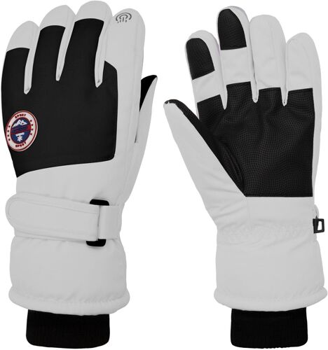 Gants Hiver Ski Pour Femme Homme Gants Thermique Chauffant Tactile Gants Chaud Imperméable Antidérapant Gants Sport Snowboard