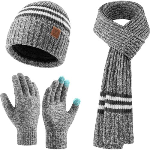 Bonnet Chapeau Hiver Pour Hommes Femmes Unisexe Bonnet À Revers Bonnet Tricoté Doux Et Chaud Hiver Temps Froid Ski Outdoor Moto Montagne Camping