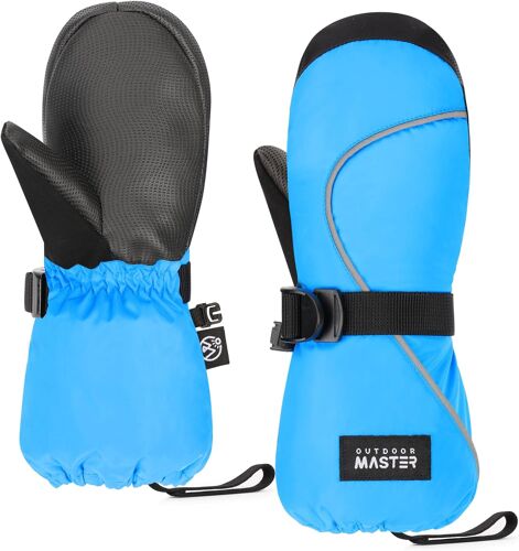 Kids Gants De Ski, Gants De Ski D'hiver Étanches Thermiques De Neige Pour Garçons Et Filles, Ski, Snowboard, Sports D'hiver