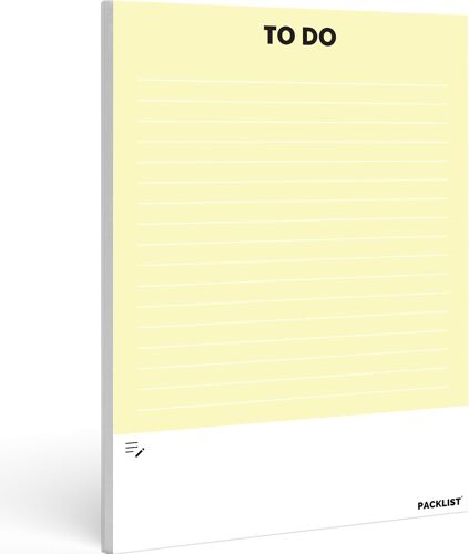® Bloc-Notes To Do List, Liste De Tâchesplanificateur Quotidien Pour Organiser Et Prioriser52 Feuilles Détachables Format A5idéal Pour Augmenter La Productivité Et Gérer Le Temps