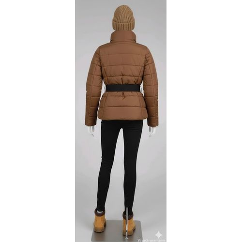 Doudoune Ceinturée Marron Chic & Douillette - Taille S/M - Indispensable Hiver