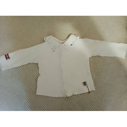 Top Blanc 12 Mois Sergent Major .