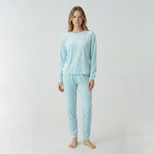 Pyjama Velours Logo Femme Bill Tornade