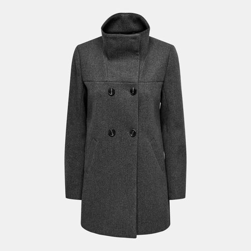 Manteau Mi Long Blake Col À Revers Femme Only