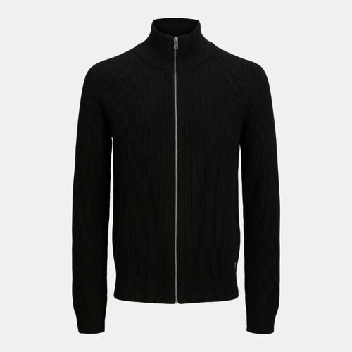 Gilet Zippé En Maille Tricoté Avec Col Cheminée Homme Jack & Jones