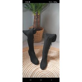 Bottes Cuissardes En Daim - 37