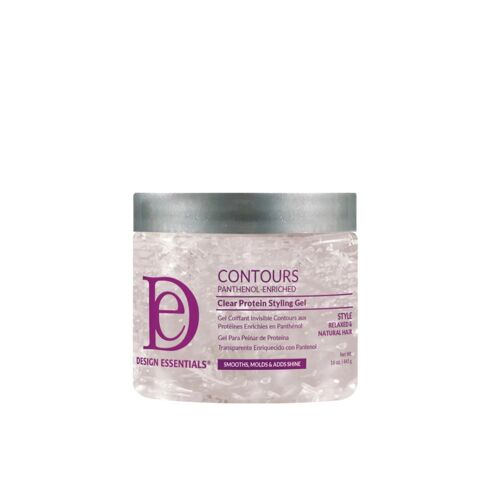Design Essentials Gel Coiffant Invisible Contours A L'Huile D'Argan 445g 
