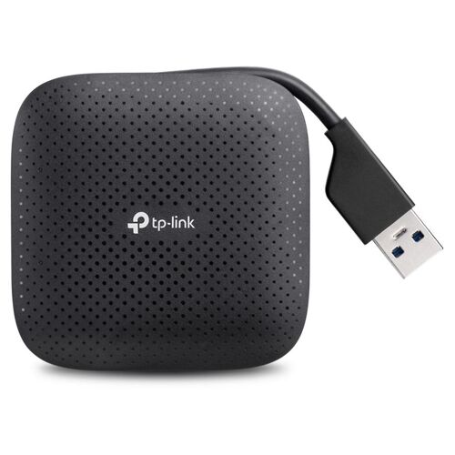 TP-Link UH400 hub & concentrateur USB 3.2 Gen 1 (3.1 Gen 1) Type-A 5000 Mbit/s Noir