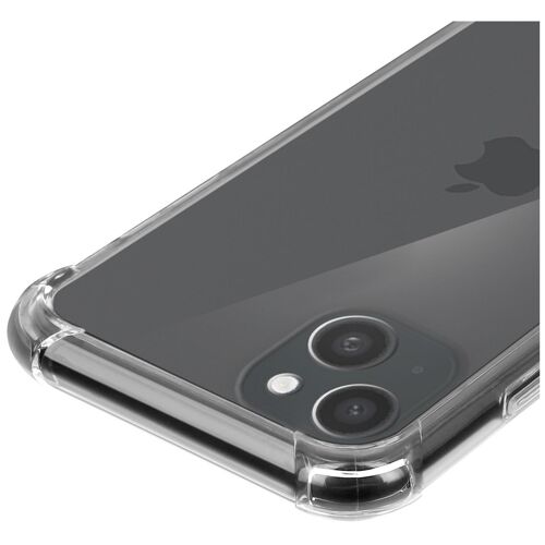 Akashi ALTCI15AG coque pour téléphone 6.1" Housse Transparent pour Apple iPhone 15