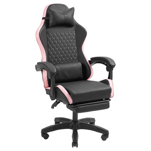 Mars Gaming MGC-X Siège de jeu sur PC Siège rembourré Noir et Rose